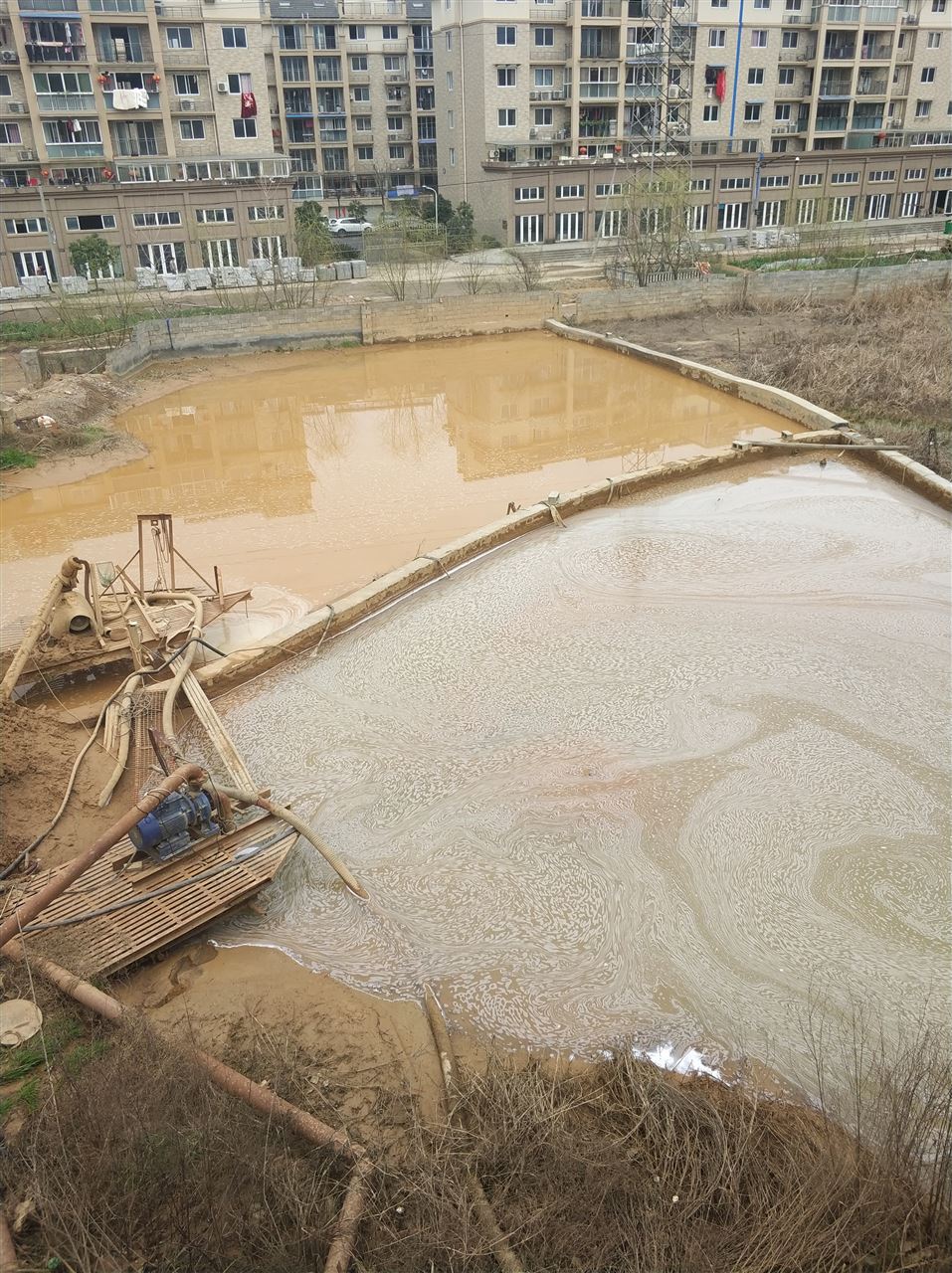 房山沉淀池淤泥清理-厂区废水池淤泥清淤